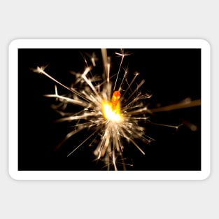 Sparkler in the dark Sticker